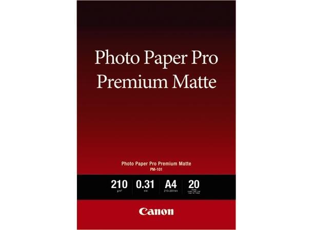 Fotopapir CANON PM-101 prem matt A4 (20) 